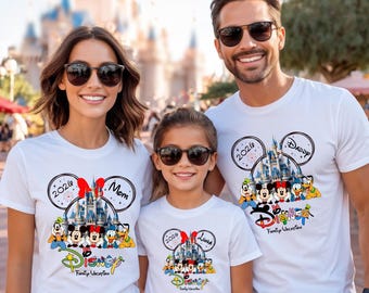 Disney Family Vacation 2026, Disney Family Trip, Disney Matching Shirts, Family Vacation Shirt, Disney Vacation Shirt, Personalized Tee
