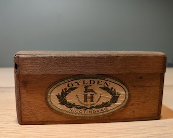 rar Tobaccobox A.M.Hirschsprung & Söhne, Copenhagen Denmark vintage retro