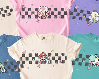 Camisetas familiares Comfort Colors® Epic Universe Camisetas personalizadas Epic Universe Camiseta Mario Epic Universe 2026 Camisetas a juego Epic Universe Q0192