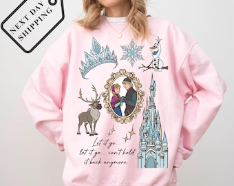 Comfort Colors® Disney Frozen Anna Shirt, Princess Anna Tee, Frozen Movie Tee, Magical Kingdon Shirt, Disney Princess Trip Tee Q0460
