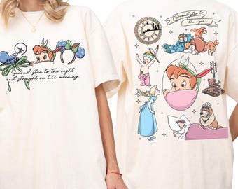 Comfort Colors® Disney Peter Pan Shirt, Neverland Tee, Second Star to the Right Shirt, Tinkerbell Sweat  Disney Peter Pan Q0227
