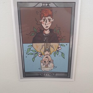 Engel und Dämon Tarot Karte