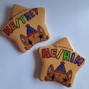 Insignias de pronombres de estrella