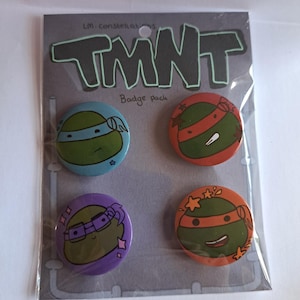 Ninja turtles Badge pack