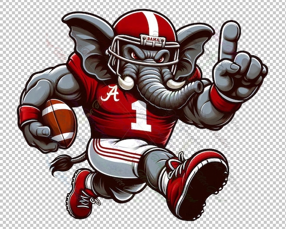 Crimson Roll Tide Bama Printable PNG for Sublimation Shirts Stickers DTF  Preppy Alabama Football Game Day Art Retro Big Al - Etsy