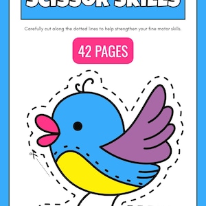 Scissor Skills , Cutting Practice, Preschool Worksheets, Scissor Skills Activity, Preschool Printables, Scissor Skills Printable, Homeschool