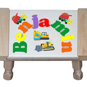Kids Truck Step Stool - Etsy