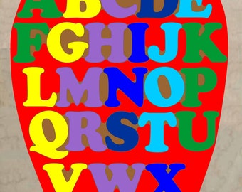 Personalized Name Puzzle Alphabet ABC Theme...Every preschool child needs a good Alphabet puzzle to learn their ABC's...educational fun!!!