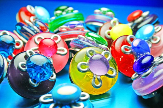 Colorful Glass Cabinet Knobs Kitchen Cabinet Knobs Furniture Etsy