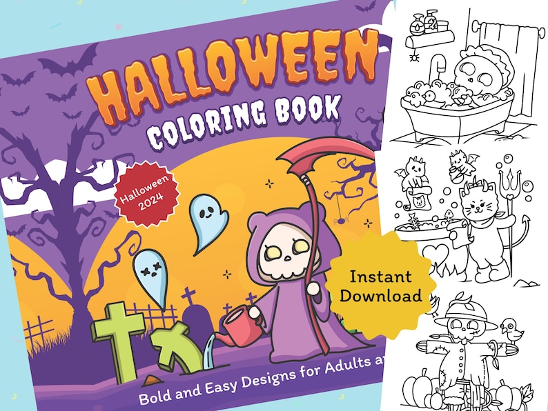 Halloween Coloring Pages [Halloween 2024]