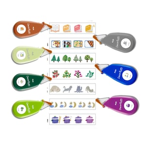 Plus Deco Rush Notebook, Bento, Gardening, Cats, Sleep, Cooking Decotape