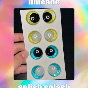 the holographic collection | crochet amigurumi sinker eyes afbeelding 6