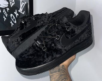 Air Force 1 Black Velvet