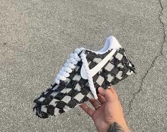 Air Force 1 Black Denim