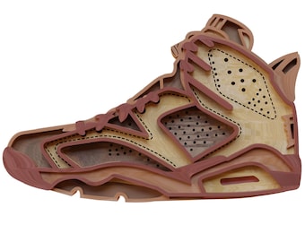 Sneaker Design for Laser Cutting cnc and Cricut file | SVG, ai, eps, png, dxf