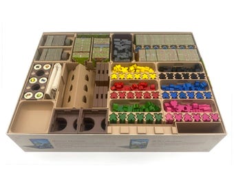 Carcassonne + Everything: Modular Storage System