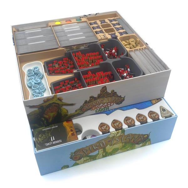 Spirit Island + All Expansions: Insert / Organizer