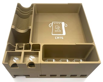Isle of Cats (10cm Box): Insert / Organizer