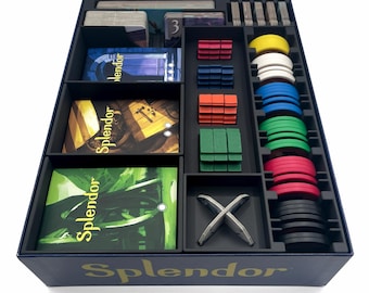 Splendor (2024 Edition) + All Expansions: Insert / Organizer