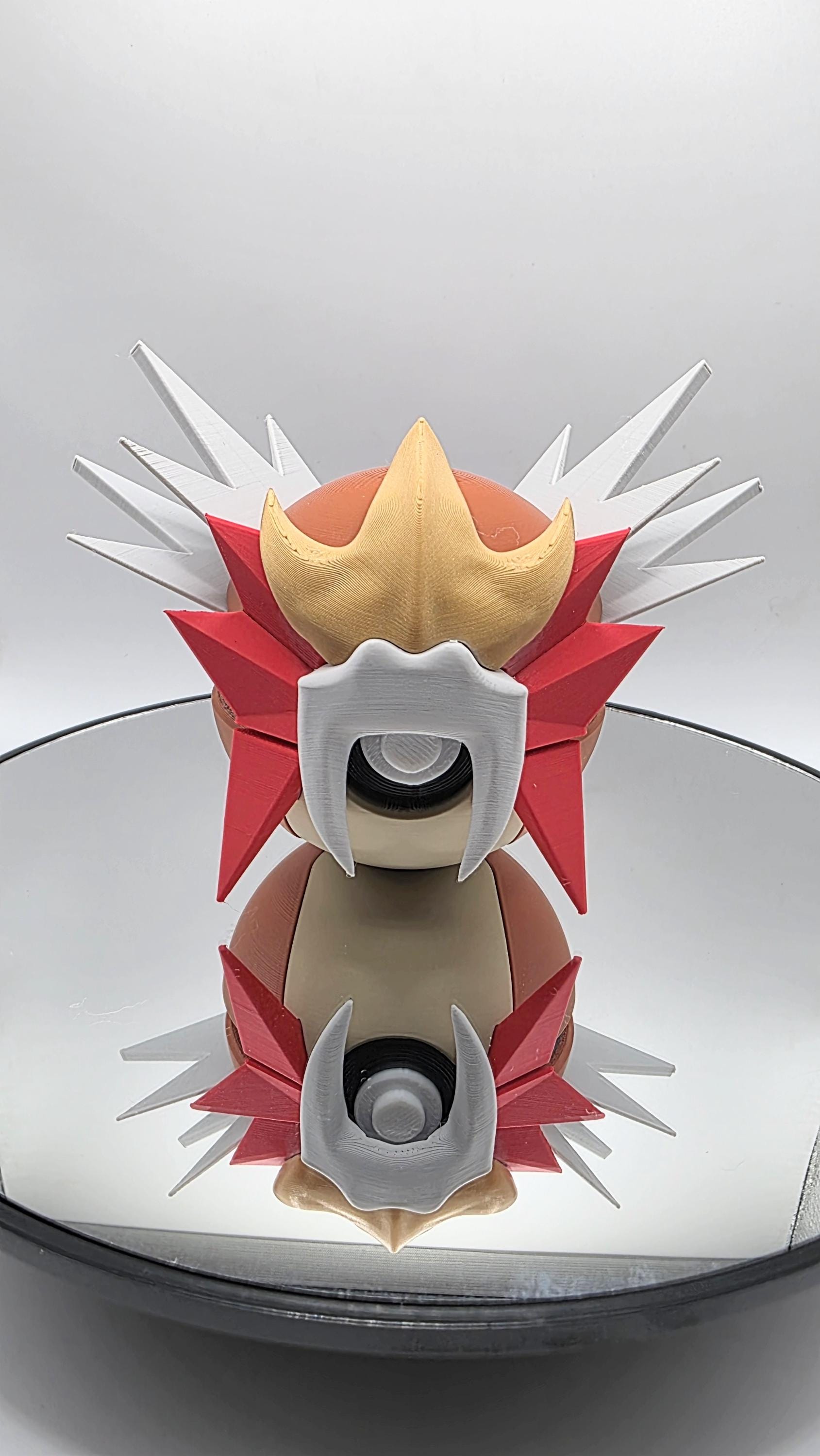Entei Ball Entei Fan Fusion Design Volcano Guardian Collector Ball - Etsy