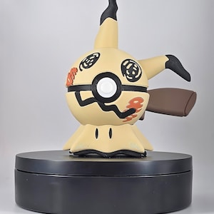 Mimikyu Fan Display with Handcrafted Vibes Shadow Trickster Collector Ball
