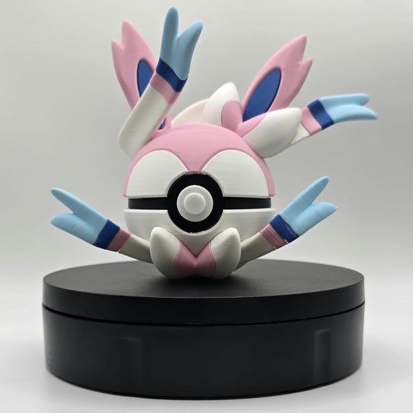 Sylveon A Whimsical Tribute to a Pastel Legend Fairy Fusion Ball