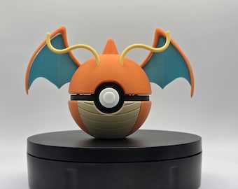 Dragonite-Inspired Display Piece Sky Guardian Collector Ball