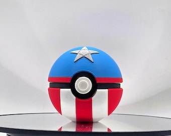 Captain America Fan Fusion Design Super Soldier Collector Ball