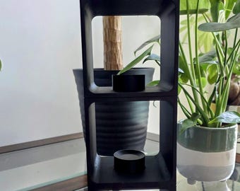 Stackable Display Stand for Pokeball Figures Sleek Modular Shelf by N3D