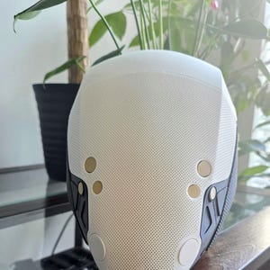 Stealth-Tech Phantom Mask – Futuristic Vigilante Display Piece