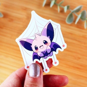 Sticker Chauve-souris d'Halloween | Sticker à offrir, sticker bouteille d’eau, sticker smartphone, sticker journal, sticker waterproof