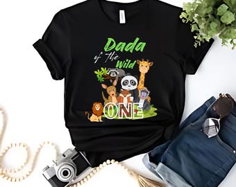 Wild One Safari Birthday Shirt, Family Matching Outfit