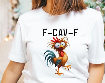 Funny Sassy Raven Rooster T-Shirt, Gothic Bird Art