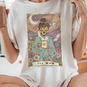 Spiritual Tarot Mom Shirt: Witchy Halloween Tee