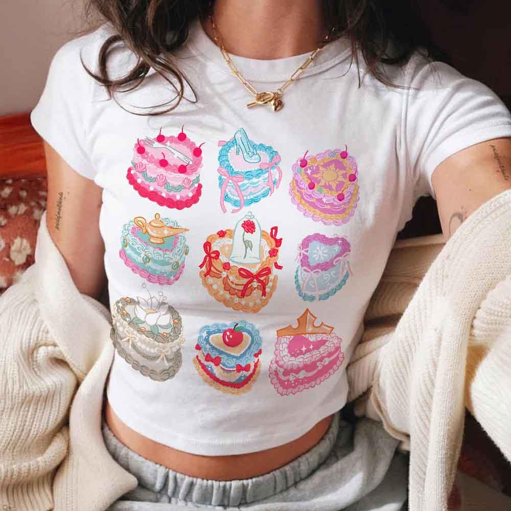Disney Princess Baby Tee Crop Top, Princess Baby Tee Shirt, Disney Girl Trip Baby Tee, Cute Disney Princess Tee, Disneyworld Princess Shirt