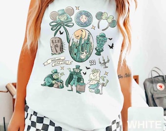 Comfort Colors Tank Top Haunted Mansion Halloween, Disney Tank Top, Walt Disney World Tank Top, Trick Or Treat Tank Top,Women Tank Top