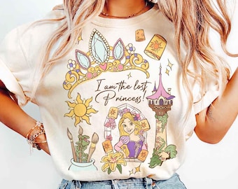 Rapunzel Lost Princess Shirt, Retro Tangled Tee, Disney Princess Unisex T-Shirt, Magic Kingdom Trip Outfit, Disney Girl Trip Shirt