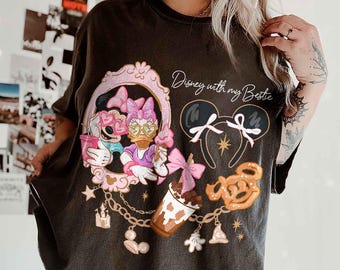 Minnie and Daisy Besties Shirt, Disney Best Friends T-Shirt, WDW Girls Trip Sweater, Disney Besties Shirt, Disney Girls T-Shirt