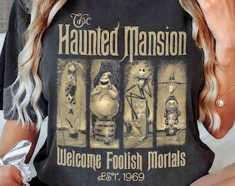 Disney Halloween Haunted Mansion Shirt, Mickey and Friends Halloween Shirt, Mickey's Halloween Party,Disneyland Halloween 2026 Tee