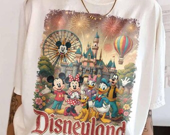 Retro Disneyland Comfort Colors Shirt, Disney Tee, Space Space Mountain Shirt, Mickey And Friends Tee, Disney Vacation Shirt