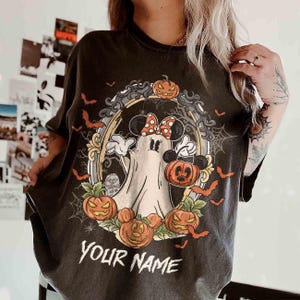 Customize Disney Characters Halloween Shirt, Mickey And Friends Ghost Shirt, Mickey&#39;s Not So Scary Halloween Party, Disney Halloween Trip