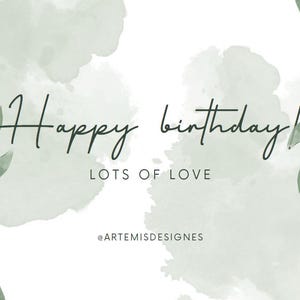 Cartão de feliz aniversário
