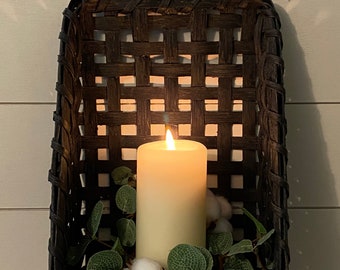 Primitive Sconce Basket