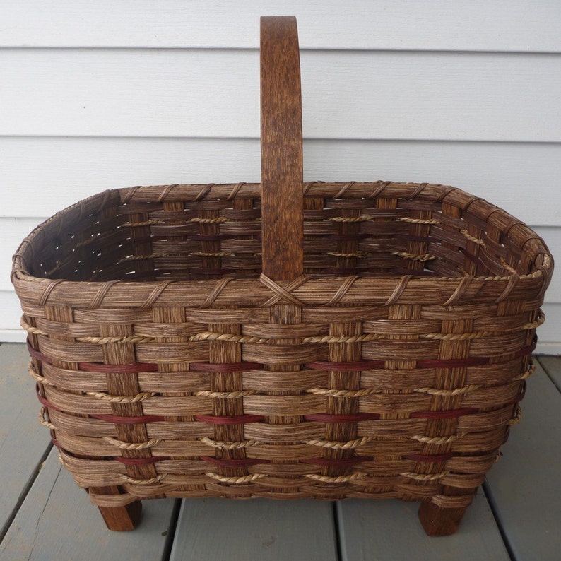 Colonial Chair Basket Etsy