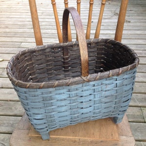 Colonial Chair Basket Painted image 4