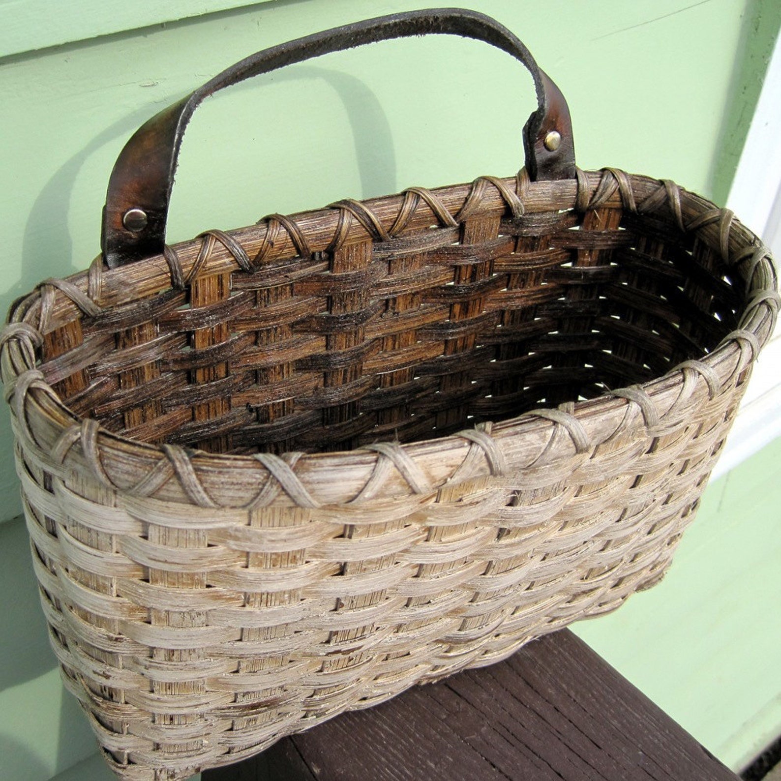 Mail Basket Painted Etsy