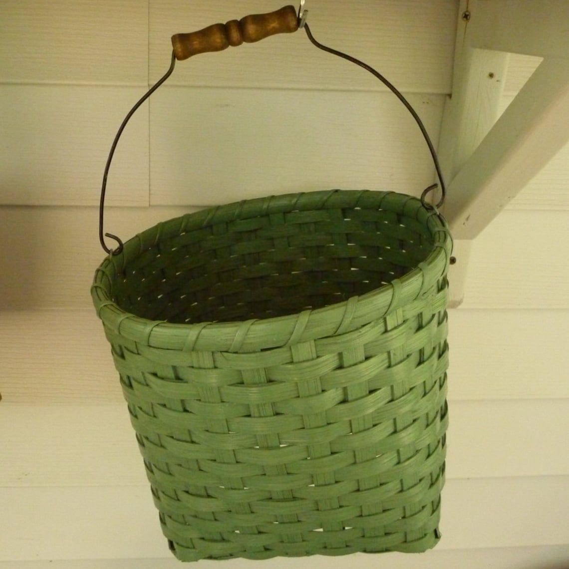Clothespin Basket Etsy