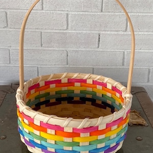 Rainbow Easter Basket