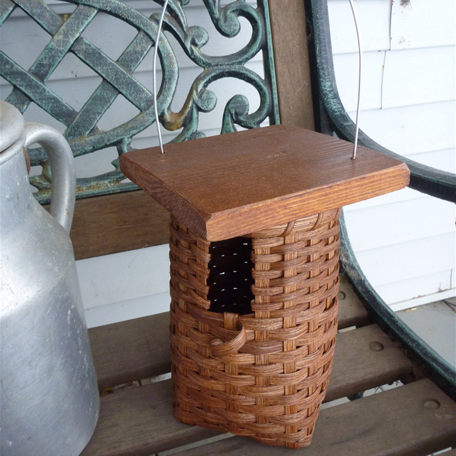 Birdhouse Basket Etsy
