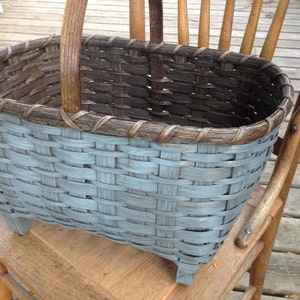 Colonial Chair Basket Painted image 1